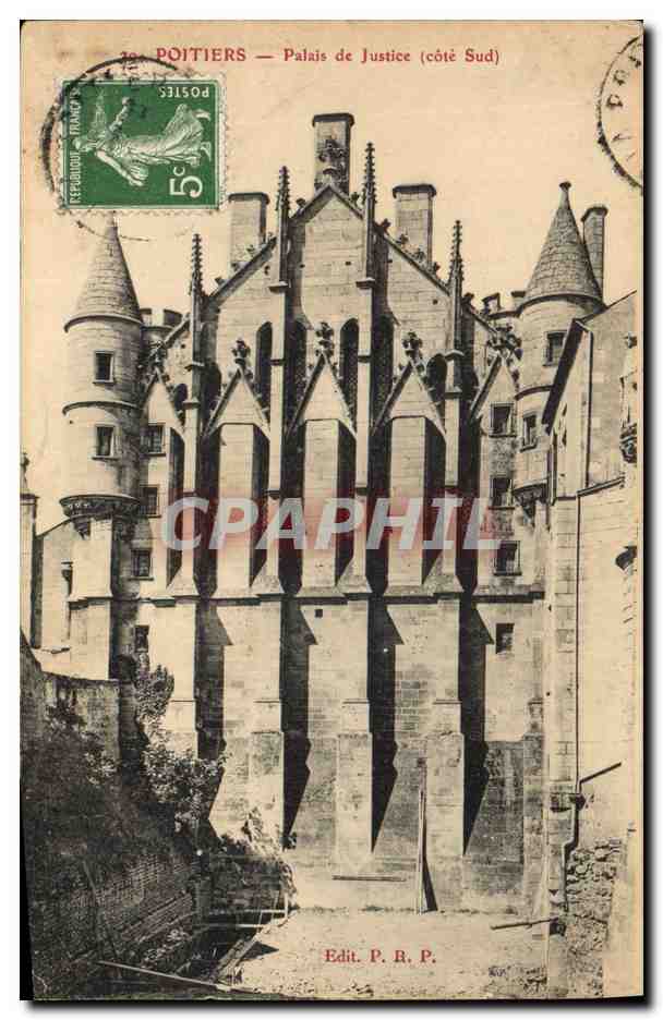 CPA Palais de justice Poitiers  
