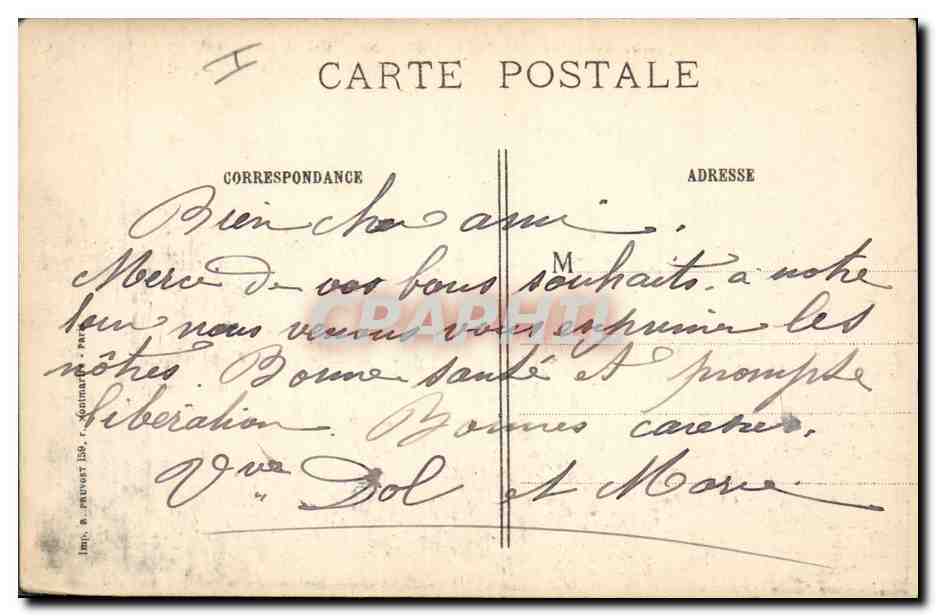 CPA Militaria Nieuport Interieur de l'eglise — Rückseite