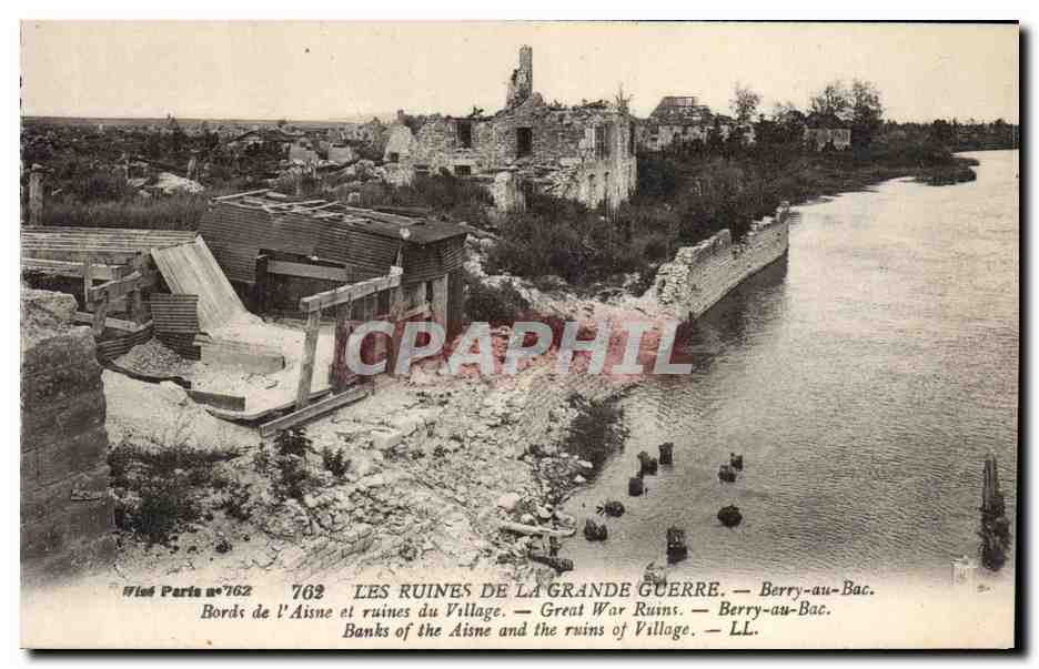 Les ruines de la Grande Guerre — Berry-au-Bac — Imp. Lévy Fils & Cie, Paris