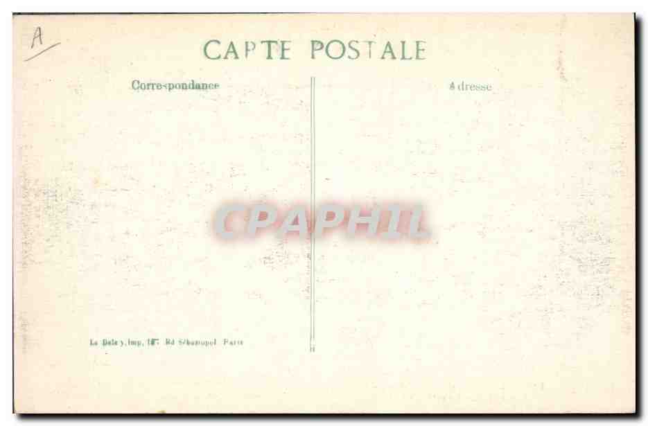 Lagny — Maison sur bateau coulée par un obus — Photo-Press, Agence, 16me Série — Rückseite