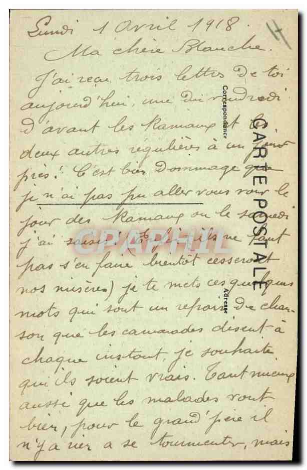 Verdun bombardé — Porte Chaussée — éditeur non visible — Rückseite