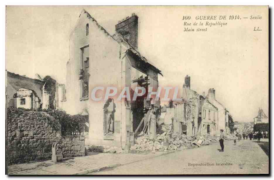 Rue de la République — Senlis — Éditeur LL.