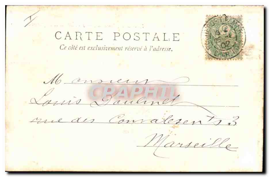 CPA Rochefort sur Mer Porte de la Prefecture Maritime — Verso