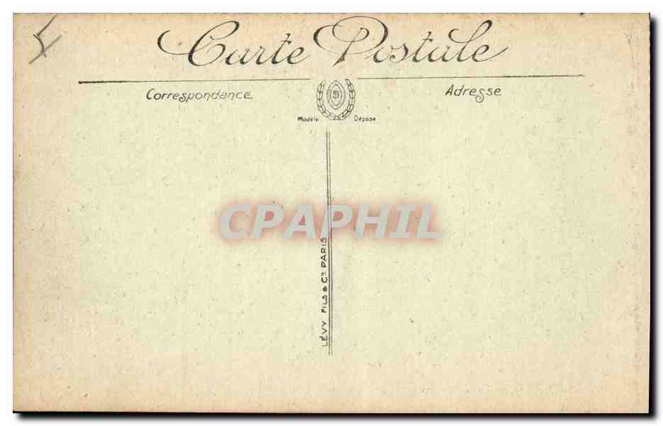 CPA Prefecture Saint Lo  — Verso
