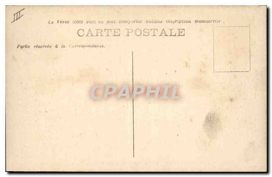 Marine Militaire Française - « FRANCIS-GARNIER », Torpilleur de haute mer — n° 511 — éditeur non visible — Verso