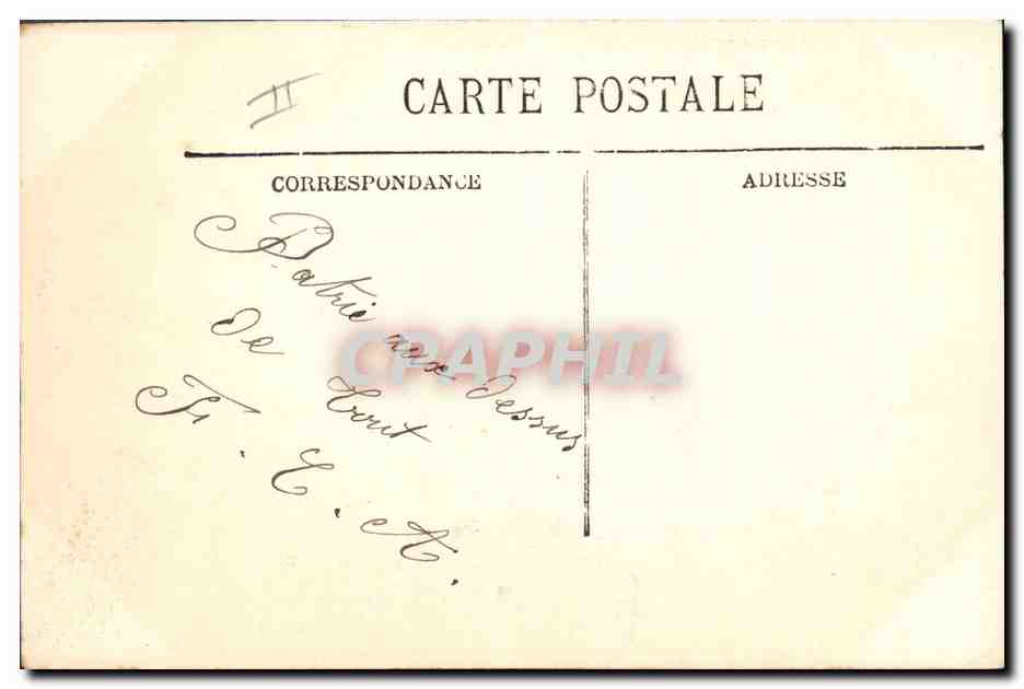 Cuirassé France — Marine Militaire Française de 23500 tonnes — éditeur non identifié, n° 579 — Verso