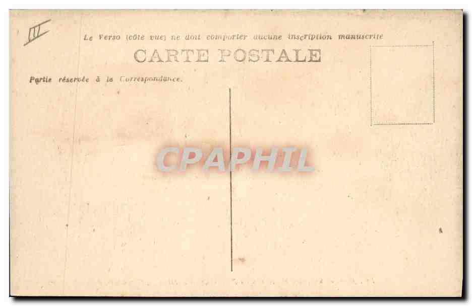 CPA Bateau de guerre Francis Garnier Torpilleur de haute mer — Verso