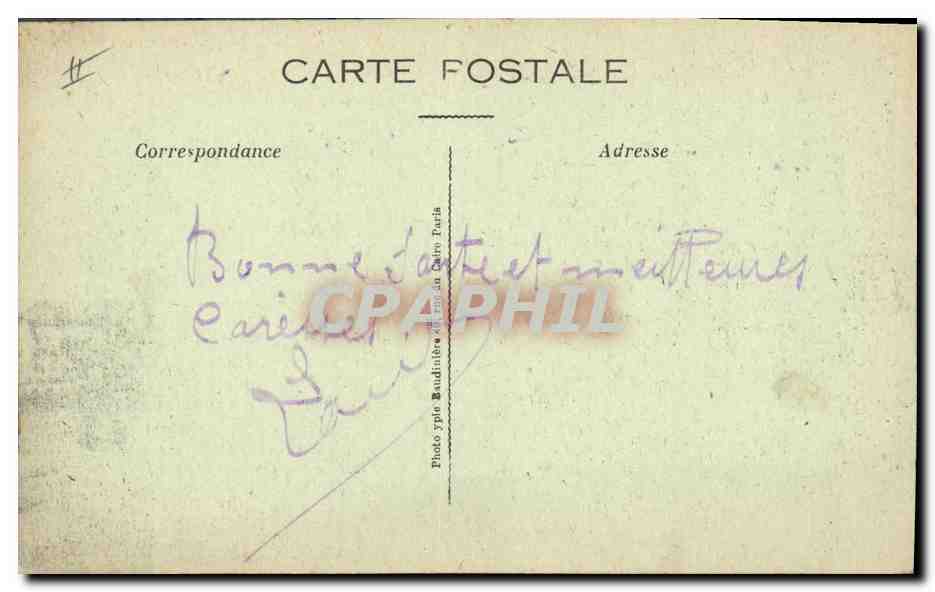 PONT-ST-MARD — Route d'Epagny — Phot-Express - Vincé Paris — Rückseite