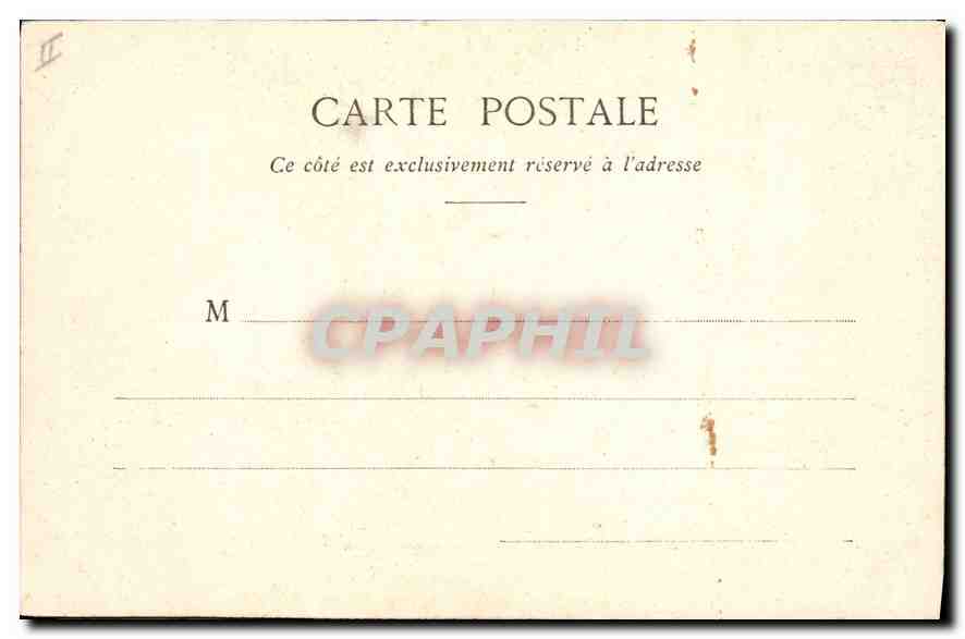 CPA Poitiers Vienne Chevet du Palais de Justice et Tour Maubergeon  — Rückseite