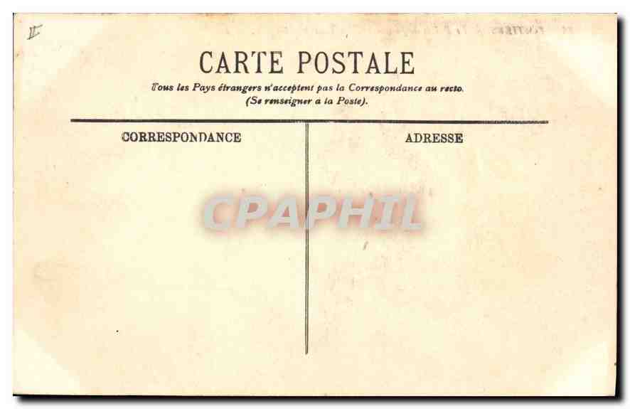 CPA Poitiers Le Palais de Justice La Tour Maubergeon  — Verso