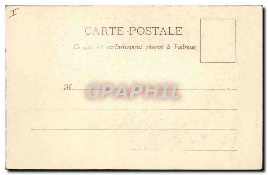 CPA Pont Audemer Palais de Justice  — Verso