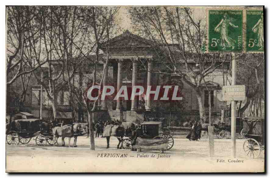 CPA Parpignan Palais de Justice 