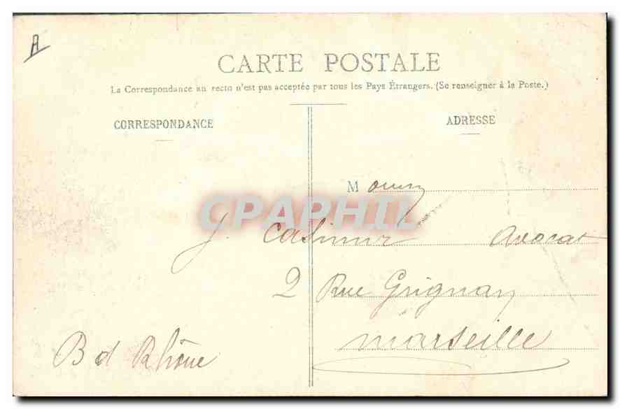 CPA Pont L'eveque Place du Palais de Justice  — Verso