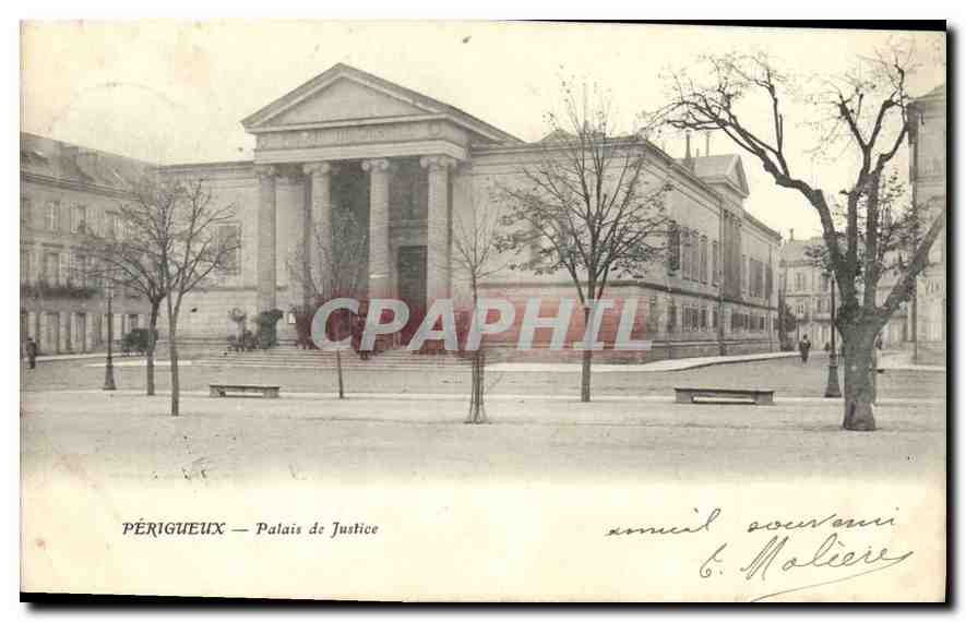 CPA Perigueux Palais de Justice 