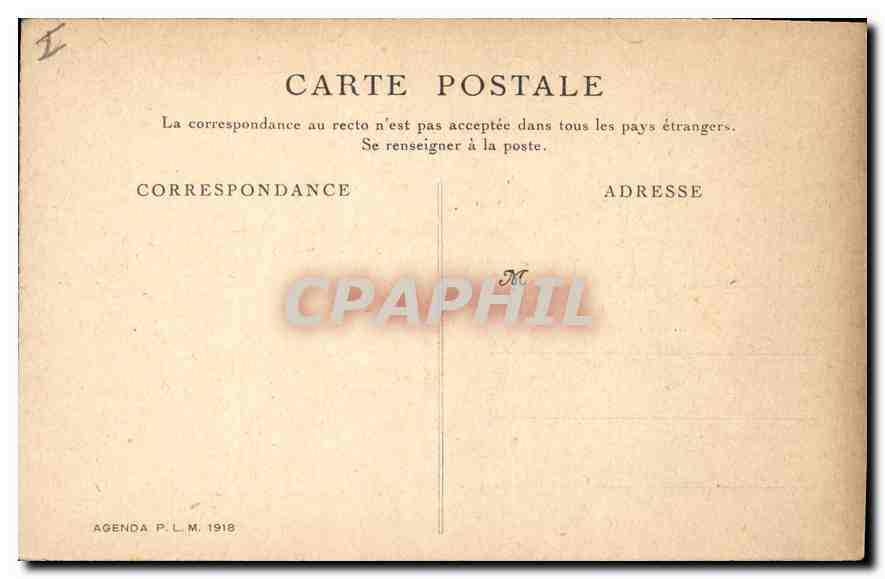 Ham — Ruines du Château — Édition Sect. Photo. Armée — Back