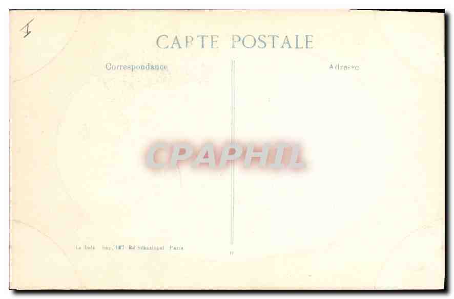 Albert (Somme) — Usines Rochet Schneider incendiées — Éditeur E.P.D. n°15me Série 1914 — Verso