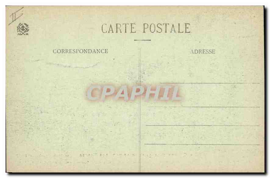Saint-Dié (Vosges) — Rue d'Alsace — bombardement du 27 août 1914 — Ad. Weick, Saint-Dié, n° 1140 — Verso
