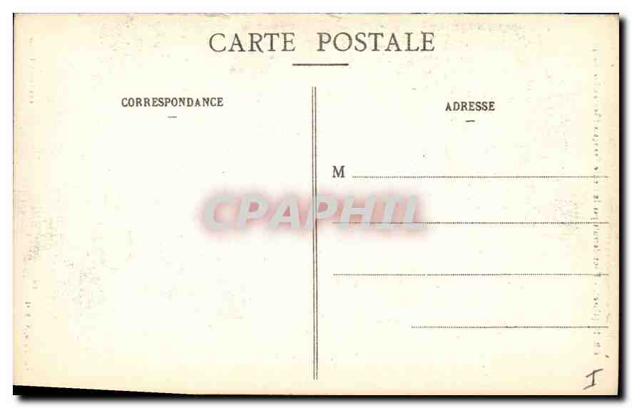 Creil (Oise) — Pont détruit par le Génie Français (Septembre 1914) — Chalbrette, éditeur — Verso