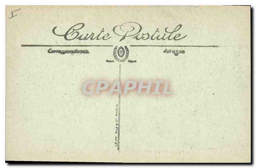 CPA Militaria Les Ruines de la Grande Guerre Verdun La Princerie — Rückseite