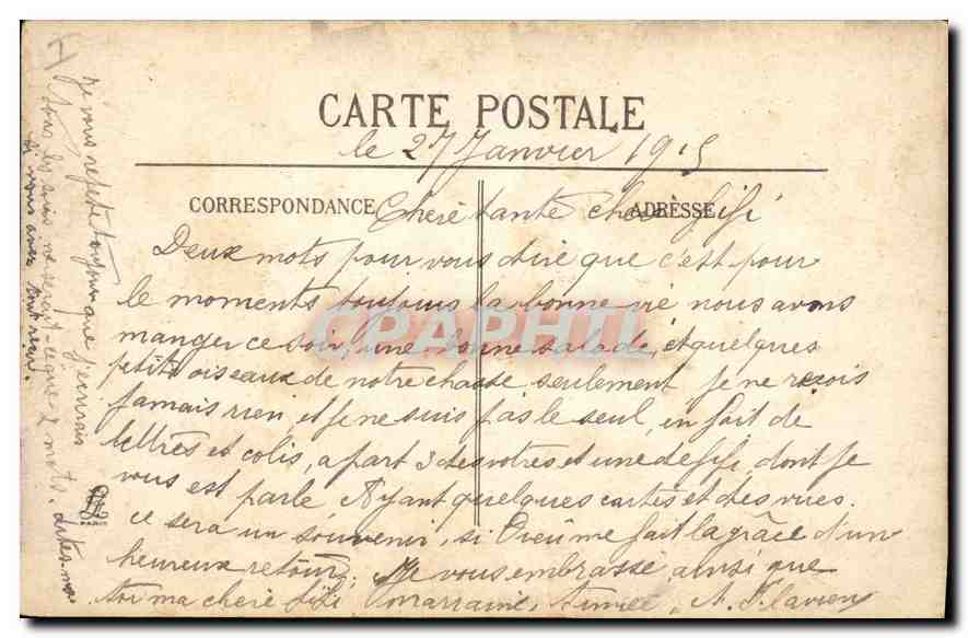 Puente de Sainte-Maxence — El puente destruido — serie 326 — Reverso