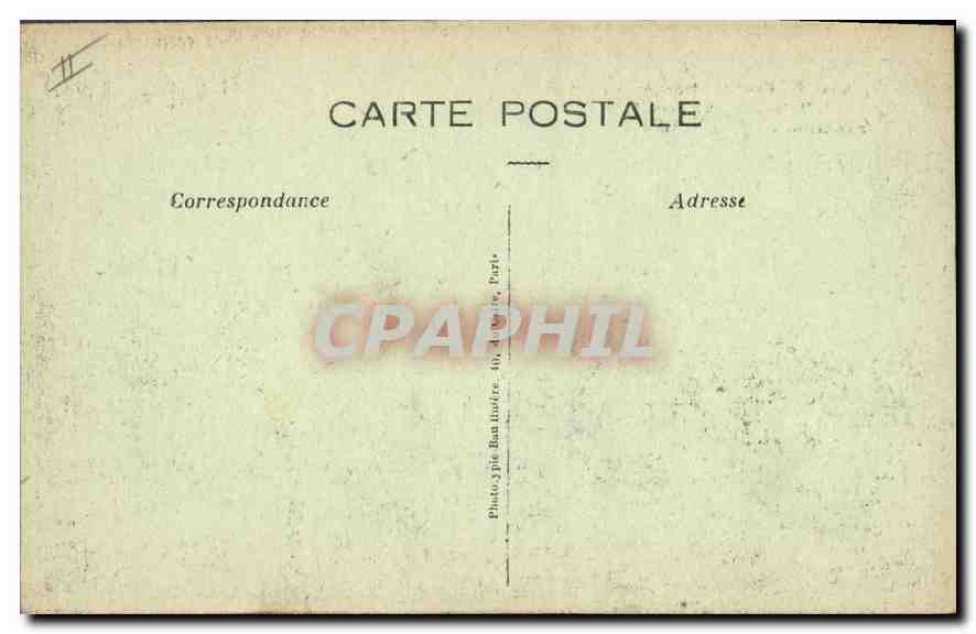 Coucy-le-Château — Ruines de l'hôtel et de la terrasse — Phot-Express - Vise Paris — Back