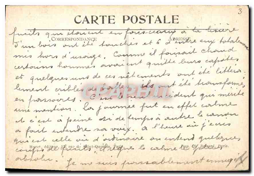 CPA Militaria Foncquevillers Interieur de l'eglise ruinee par l'artillerie allemande — Rückseite
