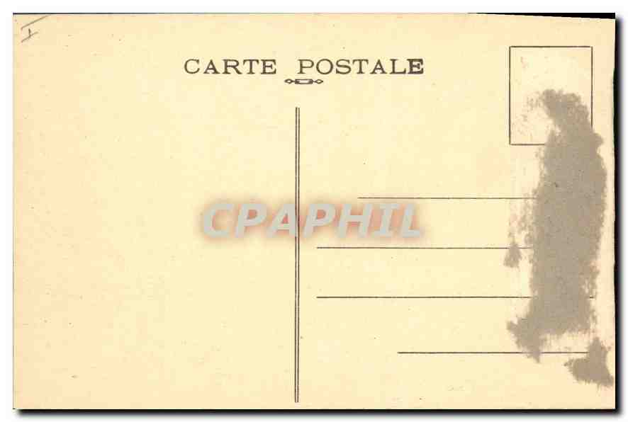 CPA Militaria Cimetiere de la Maison Bleue  — Rückseite