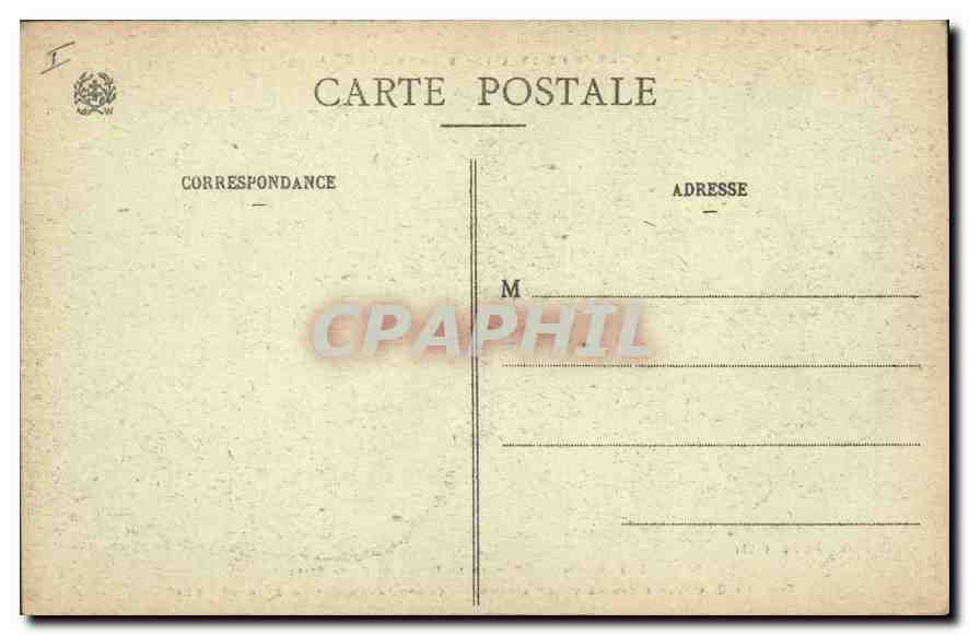 Saint-Dié (Vosges) — Rue de la Bolle et cités Stiffel incendiées — Au Wehr, Saint-Dié, n° 11134 — Verso