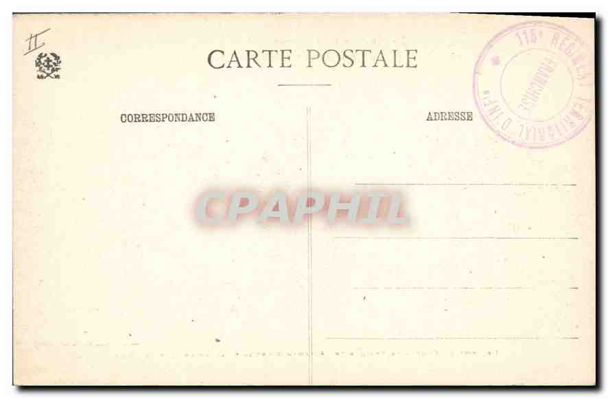 Raon-l'Étape — Le pont du chemin de fer détruit en 1914 — Ad. Wrocl — N° 14031 — Verso