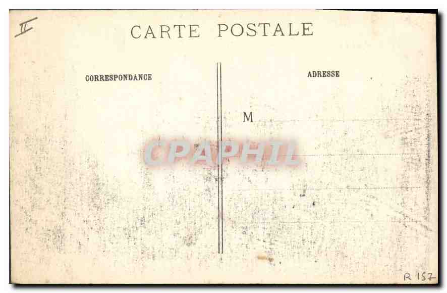 Église de Souain — Champagne — Détails de la destruction après la Grande Guerre 1914-15 — Visé Paris 831 — Rückseite