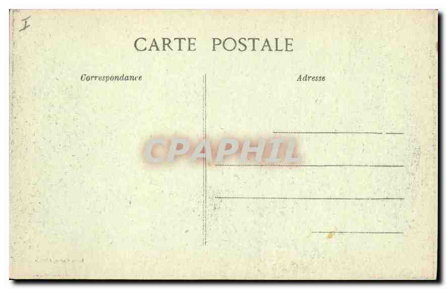 Roye après la Grande Guerre — La Rue de Paris — Éditeur Léon Caron — Verso