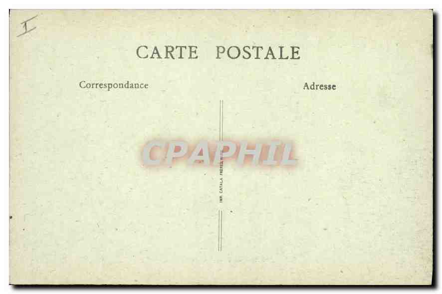 Roye (Somme) - Ruines de l'Église Saint-Pierre, ancienne Cathédrale du Santerre — Monument historique des XIIIe et XVIe siècles, détruite en 1917 — Verso