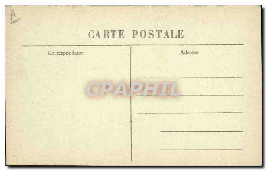 CPA Folklore Un groupe de dentellieres Auvergnates — Verso