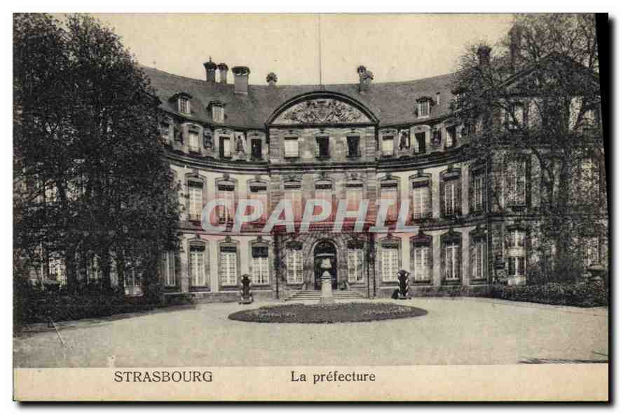 CPA Prefecture Strasbourg