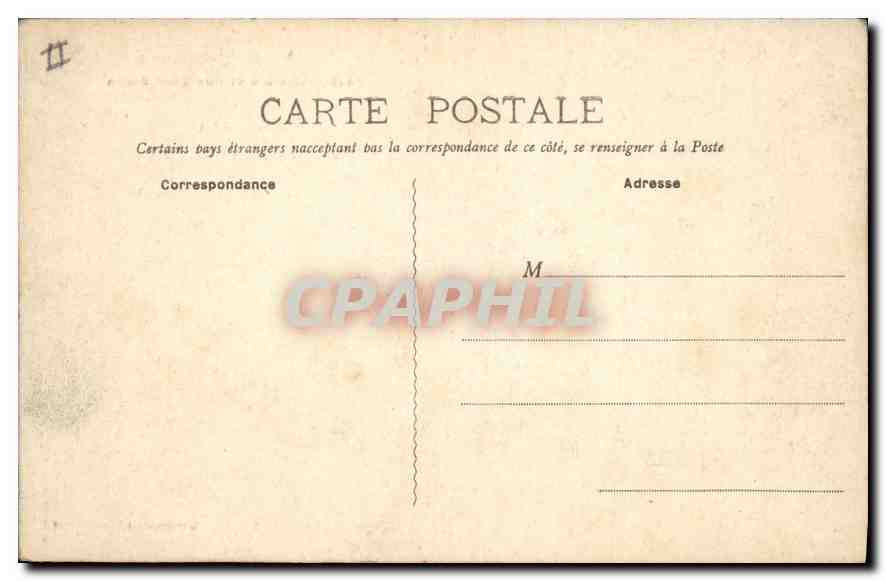 CPA Saint Omer Sous Prefecture et rue Saint Bertin — Verso