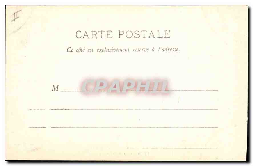 CPA Sedan Sous Prefecture  — Verso