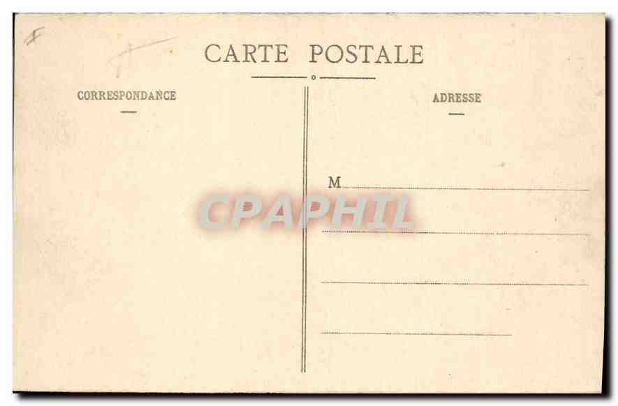 CPA Sedan Sous Prefecture  — Verso