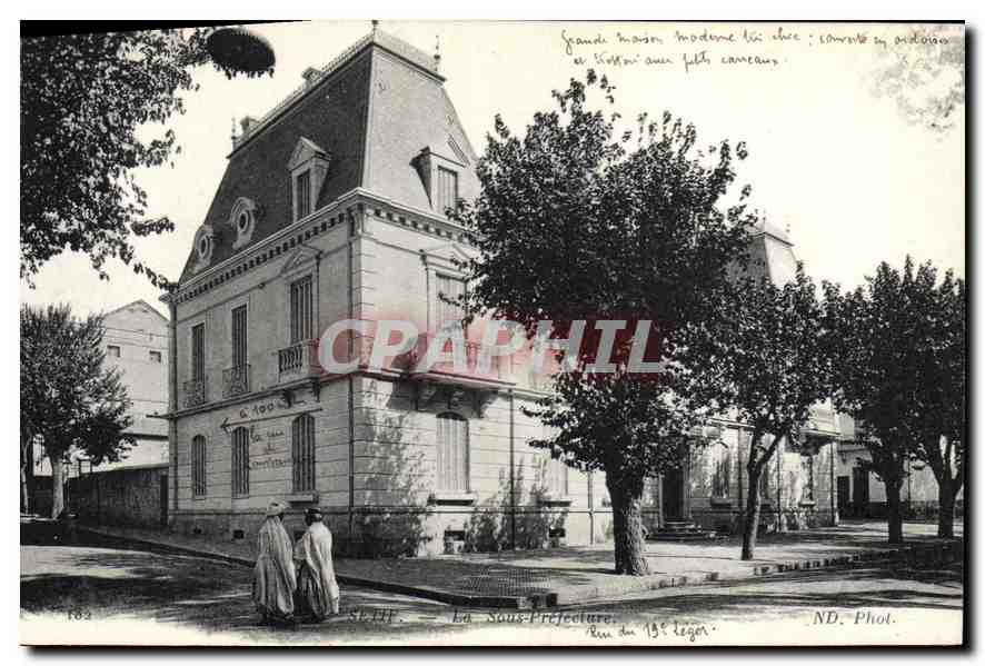 CPA Setif La Sous Prefecture 