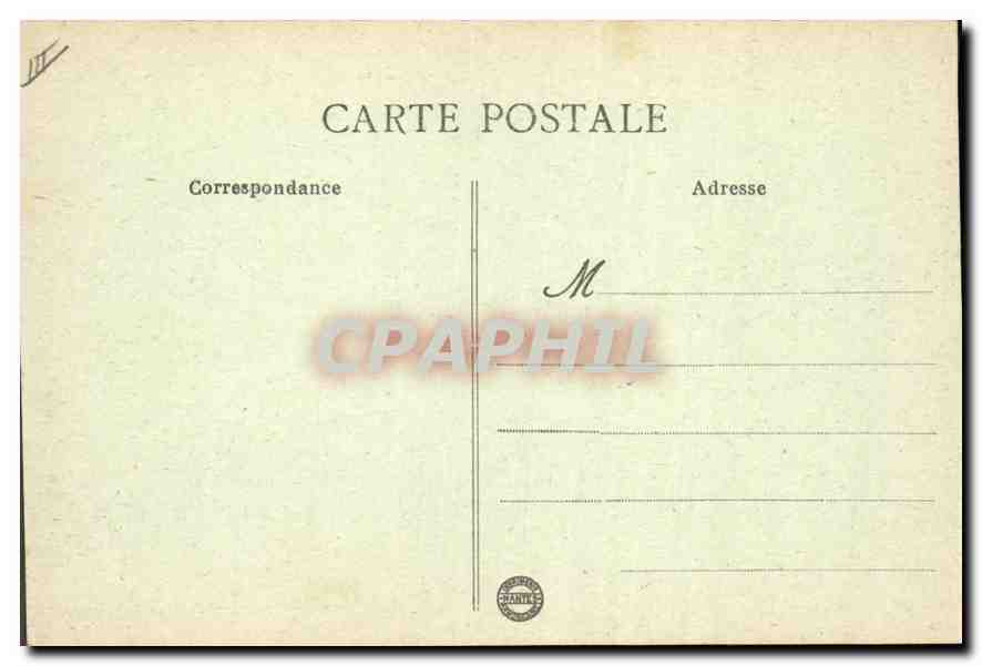 CPA Saint Nazaire Sous Prefecture  — Verso