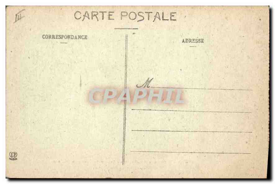 CPA St Gaudens Entree de la Sous Prefecture et college A gauche Hotel Ferriere — Verso