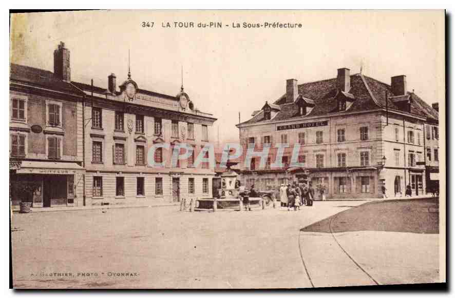 CPA La Tour du Pin La Sous Prefecture 