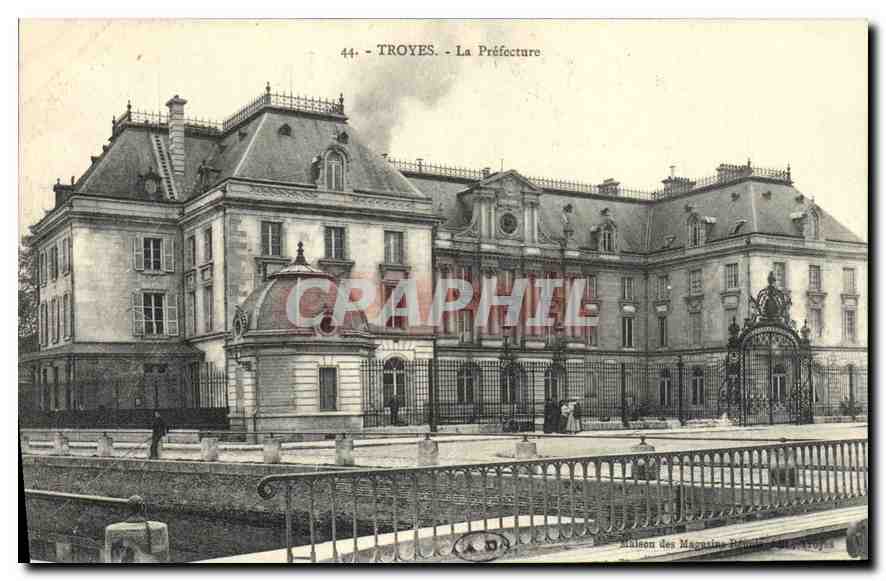 CPA Prefecture Troyes