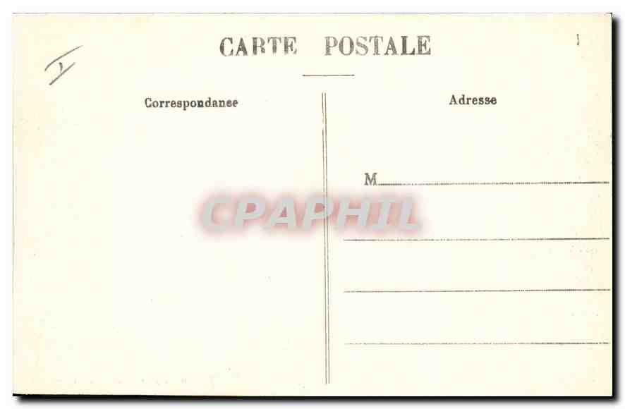 CPA Prefecture Troyes — Rückseite