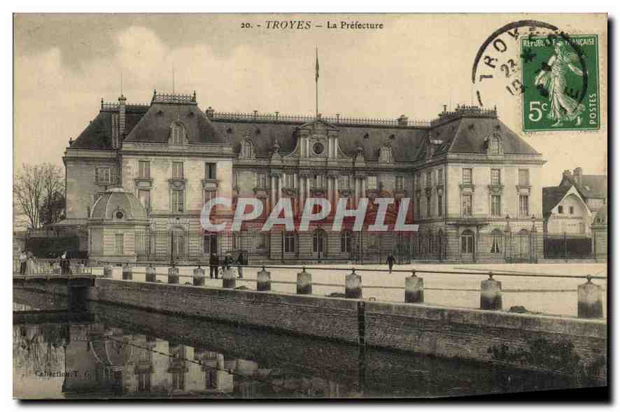 CPA Prefecture Troyes