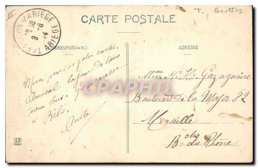 Ussat-les-Bains - La Grotte de Lombrièves — Les Pyrénées-Ariégeoises — Verso