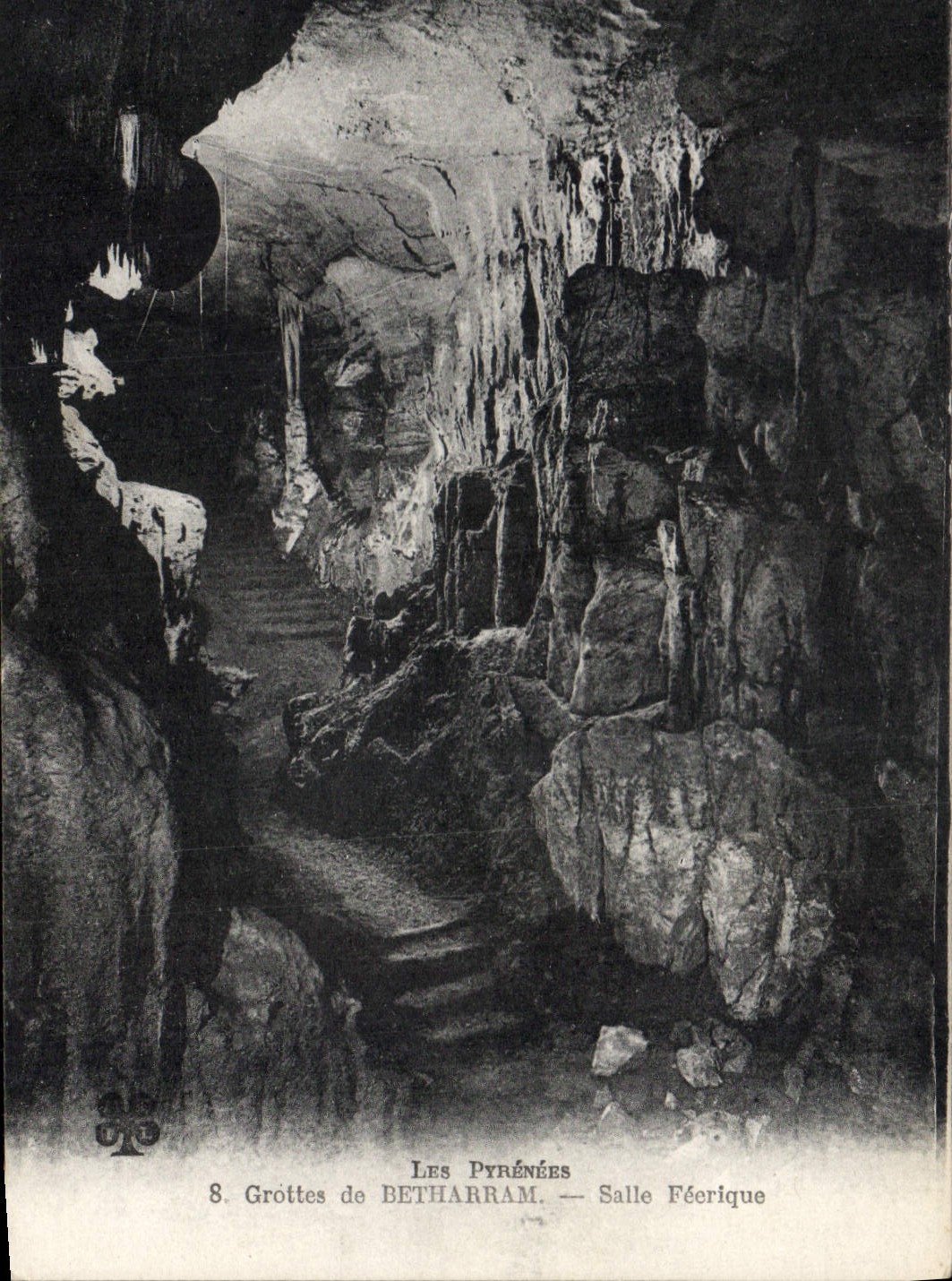 CPA Grotte Grottes de Betharram Salle feerique 