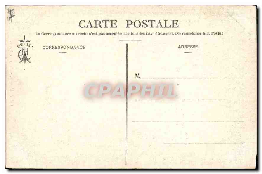 CPA Grotte Grottes Morgat Entree de la salle des geants  — Rückseite