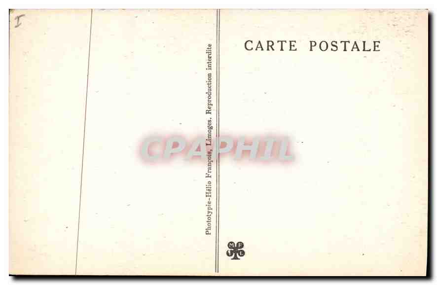 CPA Grotte Grottes de Betharram Colonne des palmiers — Rückseite