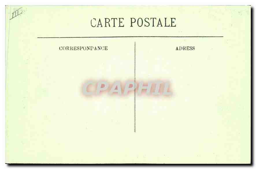 CPA Poitiers Facade du Palais de Justice  — Rückseite