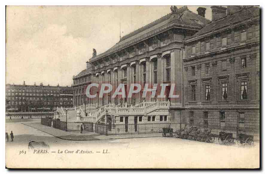 CPA Palais de Justice Paris Cour d'Assises